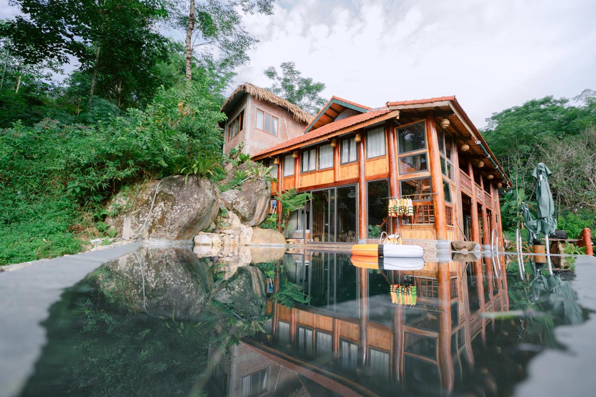 Pu Luong Sala Homestay Huong Ba Thuoc Exterior foto