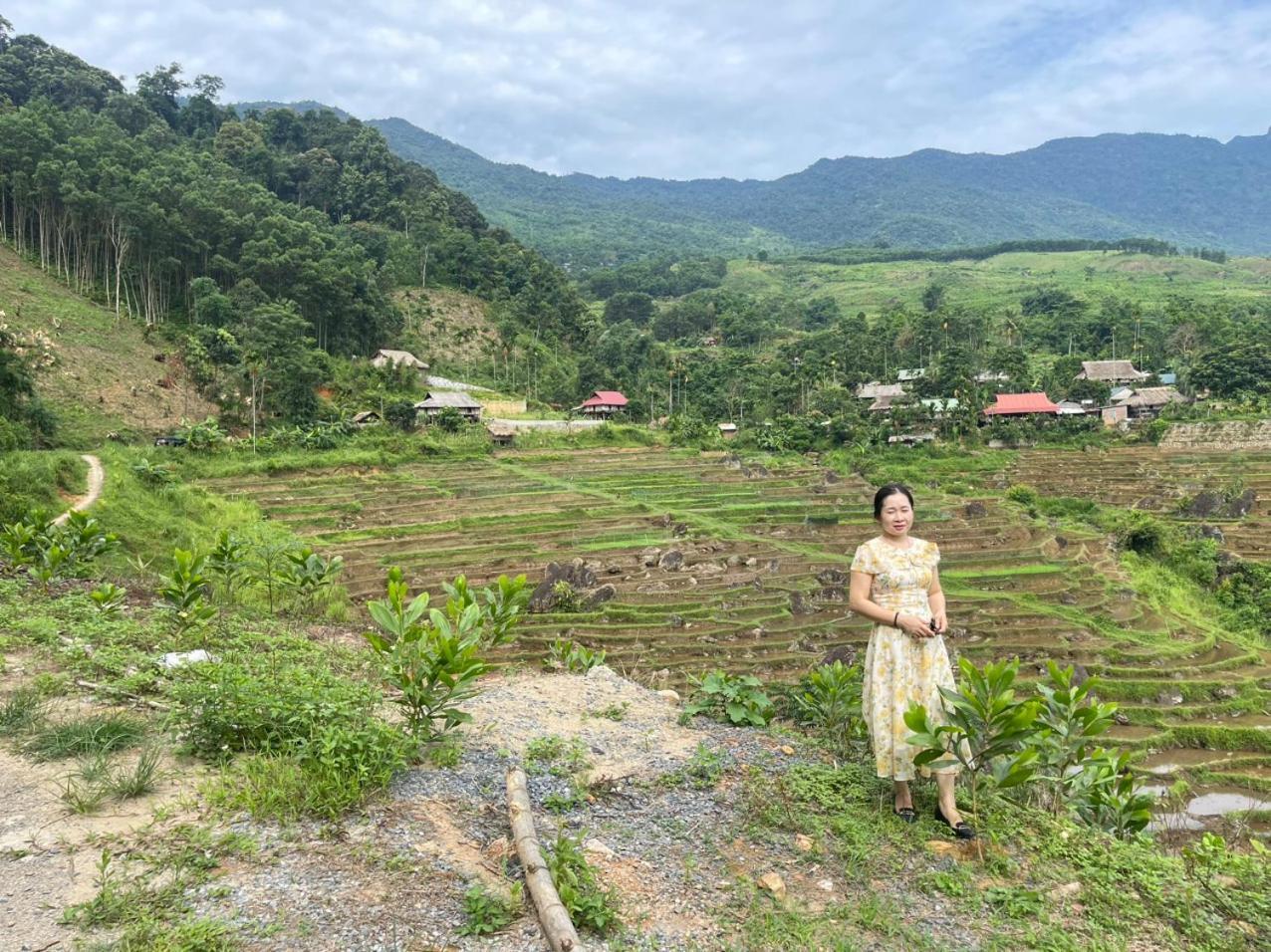 Pu Luong Sala Homestay Huong Ba Thuoc Exterior foto