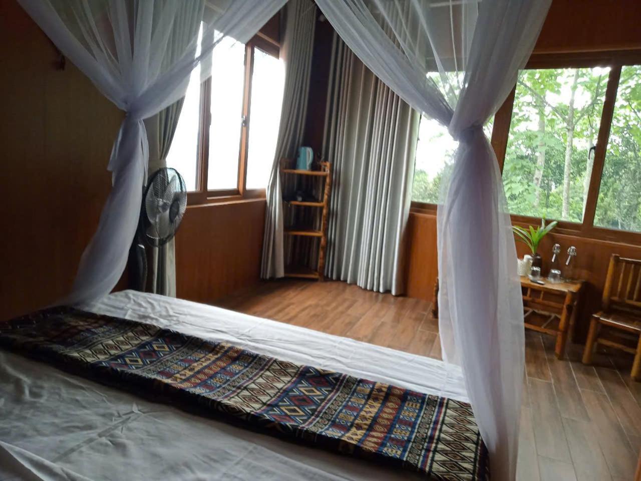 Pu Luong Sala Homestay Huong Ba Thuoc Exterior foto